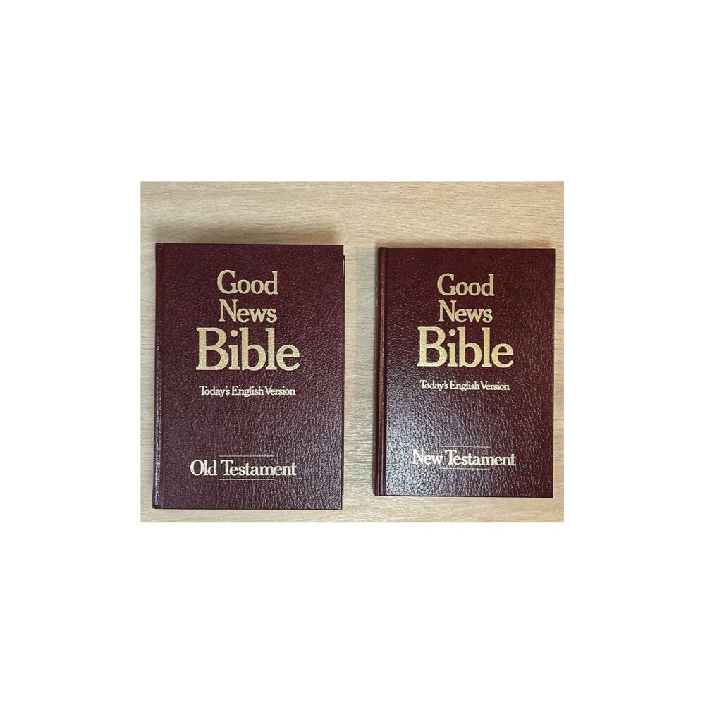 Good News Bible Large Print Box Set Hardcover Old And New Testaments 1978